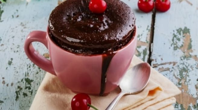 Έτοιμο σε 2'σε microwave: Κέικ σοκολάτα σε κούπα