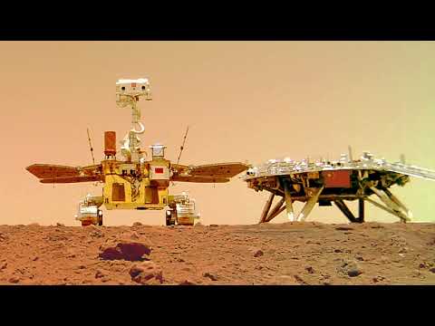 Κίνα: Η χώρα αφήνει το αποτύπωμά της στον Άρη – To ρομπότ Zhurong έβγαλε και «selfie» στον κόκκινο πλανήτη